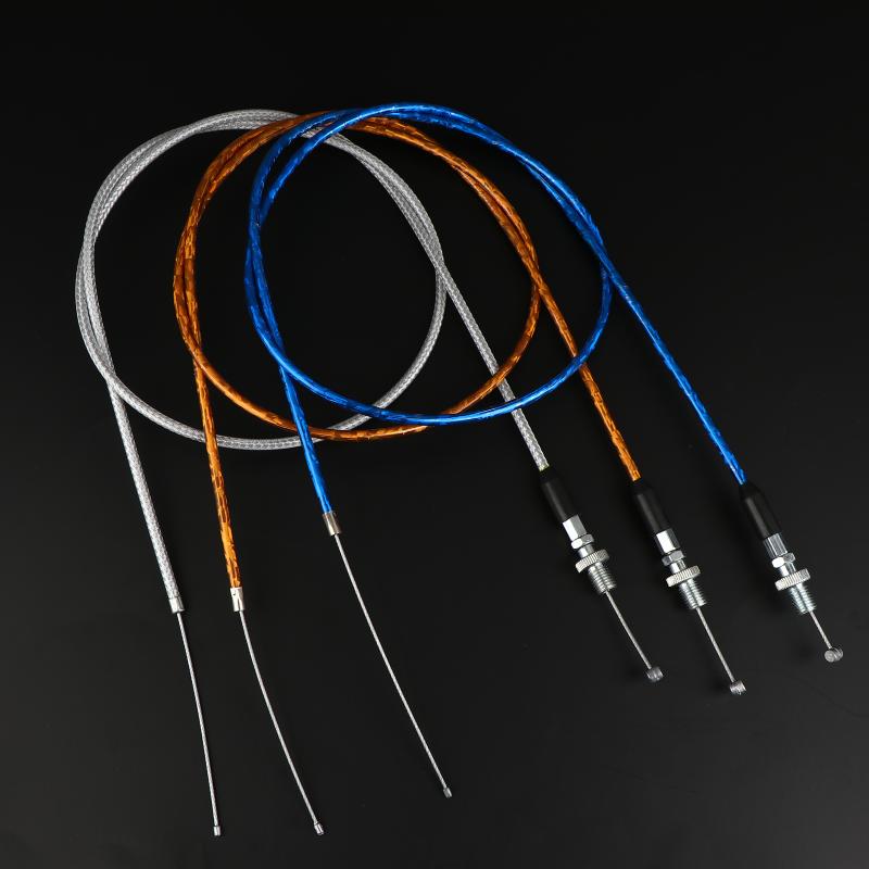 Motorcycle Parts & Accessories, 1190mm Universal Throttle Cable, Straight Head, For Motocross Motorbike Modification