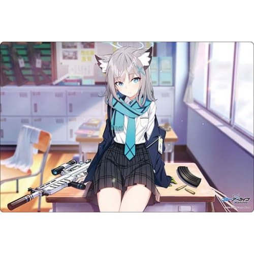 Bushiroad Rubber Mat Collection V2 Vol.1372 Blue Archive "Shiroko" Memorial Lobby Illustration ver.