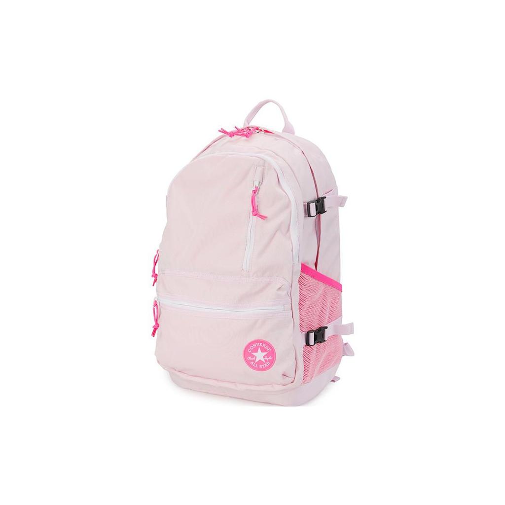Converse Sports Casual Fashion Versatile Polyester Backpack Unisex Backpack Sakura-Pink 10021019-A02