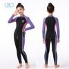 Kids 2.5mm Neoprene Wetsuit Set Long Sleeve Separate Piece Cold Water Swimming Diving Winter Warmth Unisex