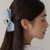 Denim Ribbon Hair Claw Clip HB2235