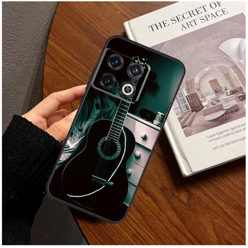 

Vintage Music Guitars Case For OnePlus 8T 10T 13T 10R 12R 13R 15 13 12 11 10 9 Nord 5 CE 2 3 4 Lite N20 N30 Cover OnePlus Nord 2