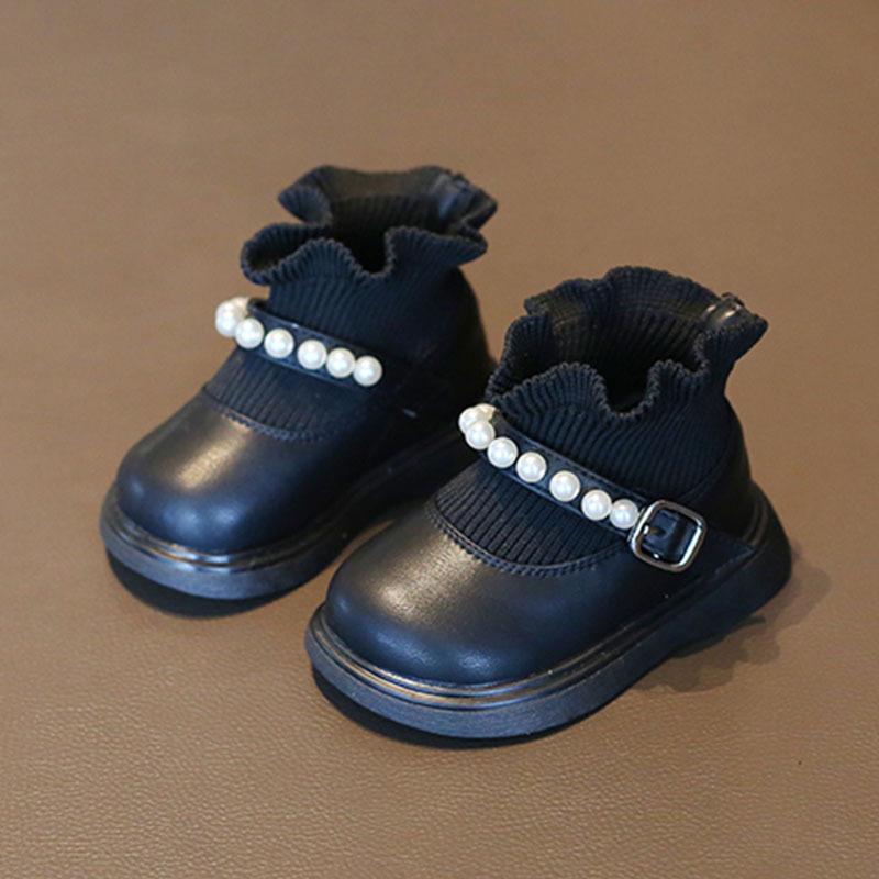 Children's Martin boots 1 3 years old soft-soled princess shoes baby boots children's shoes baby girl fashion toddler shoes boots
