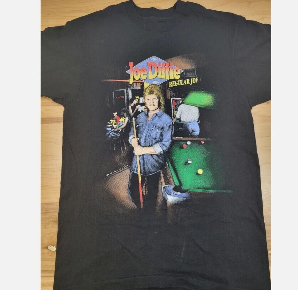 Обычная футболка Joe Joe Diffie Классическая черная Унисекс Размер S-2345XL Унисекс Футболка S