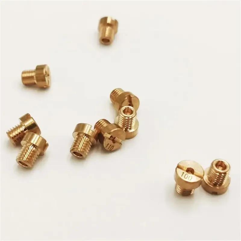 10pcs and 12pcs Main Jet M5 For Dellorto SHA SHB UA UB PHBG  VHB-CS VHBT-CS #30-135 PHBG CarburadorJet Kits Carburetor Gicleur