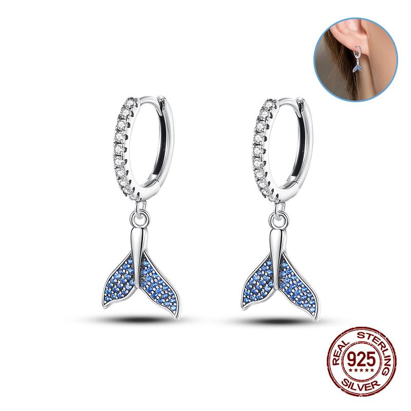 Damen Kupfer Ohrringe Rosa Liebe Sterne Muschel Süße Blume Süß Romantisch Date Party Hochzeit Exquisiter Schmuck Geschenke