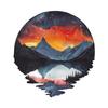 Mountains and Rivers Nature Views Car Sticker Vinyl Decal Waterproof Rear Window Motorcycle Camper Bumper Truck Laptop Decoration SH1221