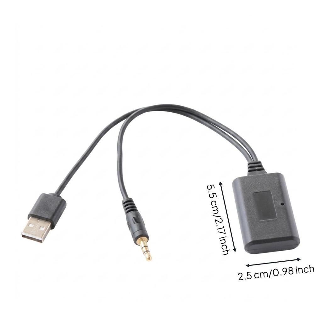 Bluetooth Car Adapter Compact for Drivers, Commuters