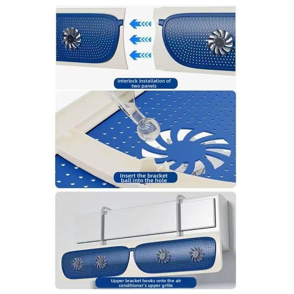 Windproof Air Conditioner Windshield Anti Direct Blowing Wind Direction Baffle  Pregnant Women