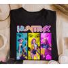 25 Kpop Demon Hunter Saja Boys T-shirt Harajuku O-neck Casual Anime Man and Women Kids Gifts Y2K Fashion Rock and Roll Tops  Tee