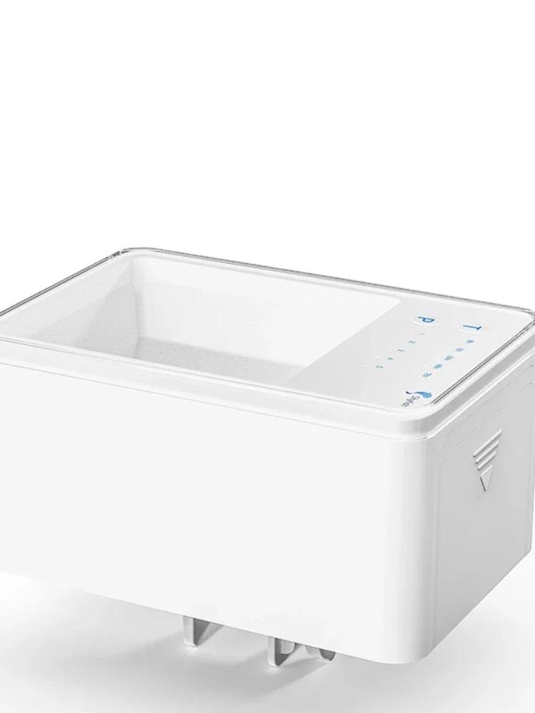 Automatic Feeder Aquarium Controlled Feeding Fish Equipment Quiet Power Saving Intelligent Timing Small Aquatic Pet Supplies