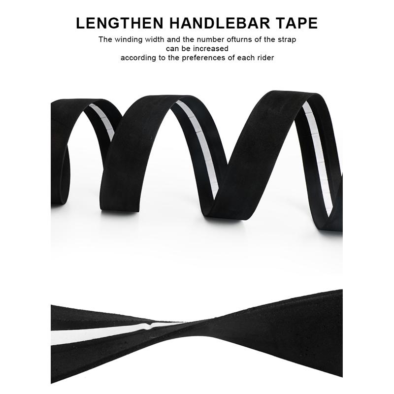 2 stk Sykkelstyretape Kamuflasje Ultralett Sklisikker Svamp Landeveissykkel Styrestropp Med Styreplugger Sykkeltilbehør