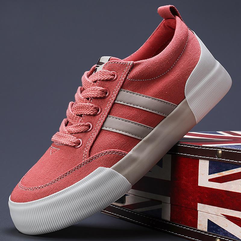 Spring New Mens Shoes Niche Retro Versatile Men's Canvas Shoes Casual Thin Daily Low Top Shoes Mens