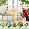 Bird Toys Fun Bite-Resistant Pet Chewing Supplies Colorful Parakeet Toys Wheel For Macaws Lovebird Conures Cockatiels Finches