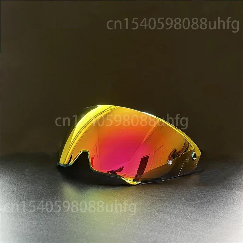 Motorcycle Helmet Visor Anti-UV PC Visor Lens ATLAS Model Dark Replacement Visor for RUROC ATLAS 3.0 4.0 Only Suitable for M L