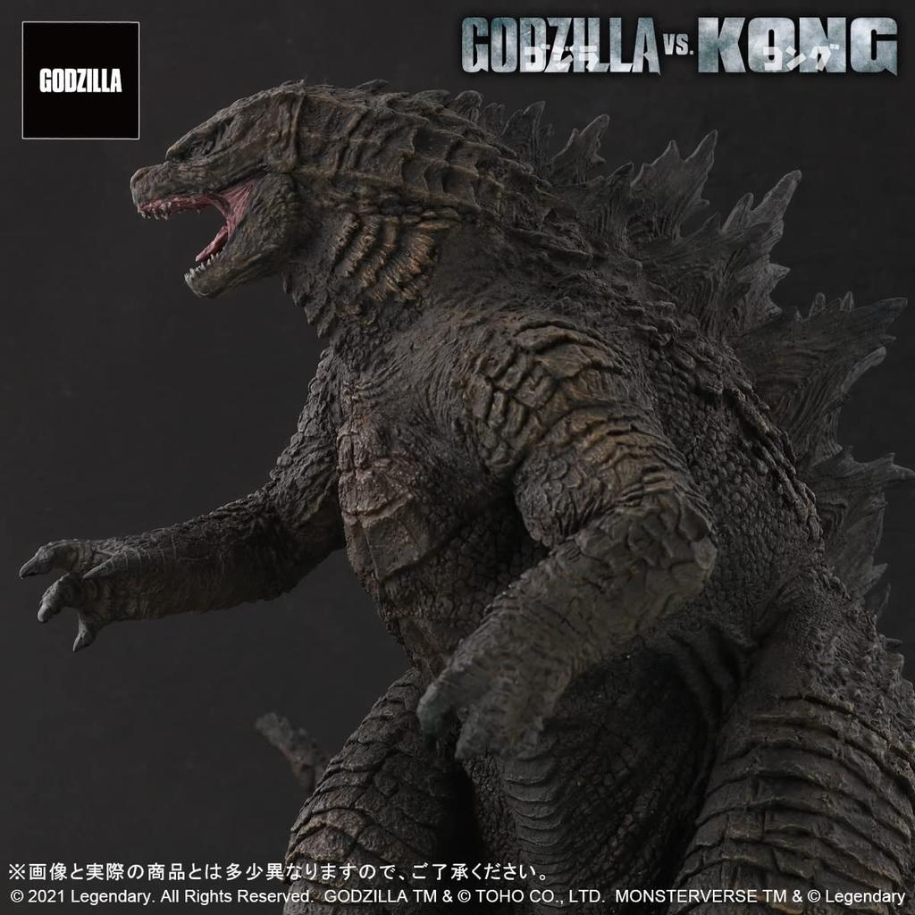 GARAGE TOY Toho Daikaiju Series GODZILLA FROM GODZILLA KONG 2021 Height 260mm Total Length 390mm PVC Painted Finished Figure X-Plus VS. Approx.