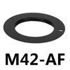 Metal M42-AF M42 Threaded Lens for AF Mount Lens Adapter for  for Alpha A for AF A900 A550 A850 DSLR Camera Accessories