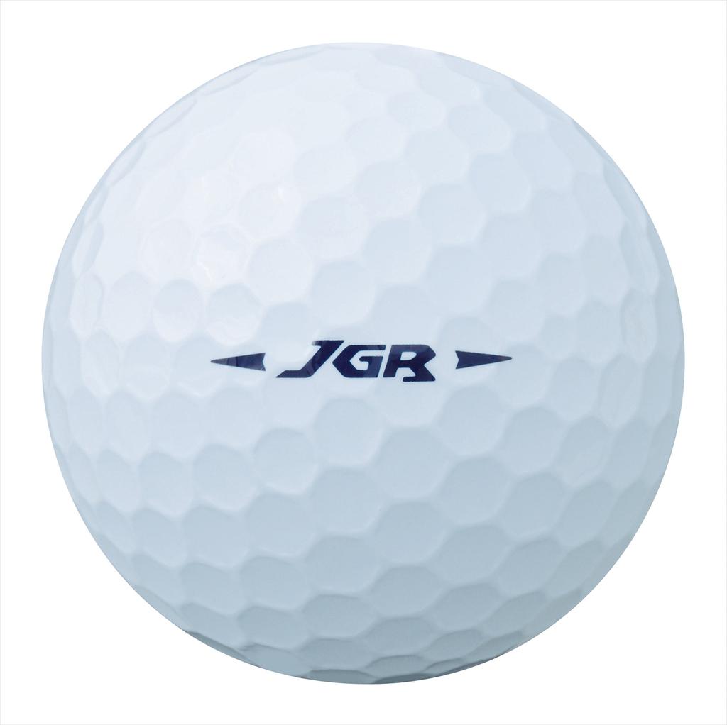 BRIDGESTONE TOUR B JGR Golf Balls, 2018 Model, Pack of 12, White