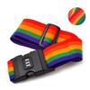 Password-Protected Luggage Safety Strap and Belt