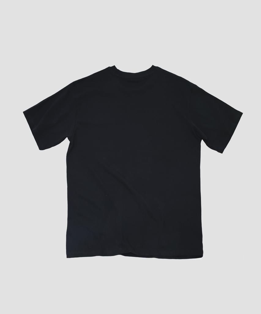 Nattingon Men In Black Graphic Short Sleeve Tee Black