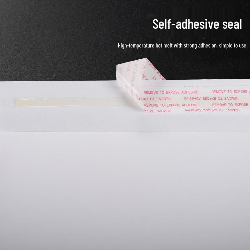 White PE Kraft Paper Bubble Self-Adhesive Foam Packaging Long Strip Envelope Bags