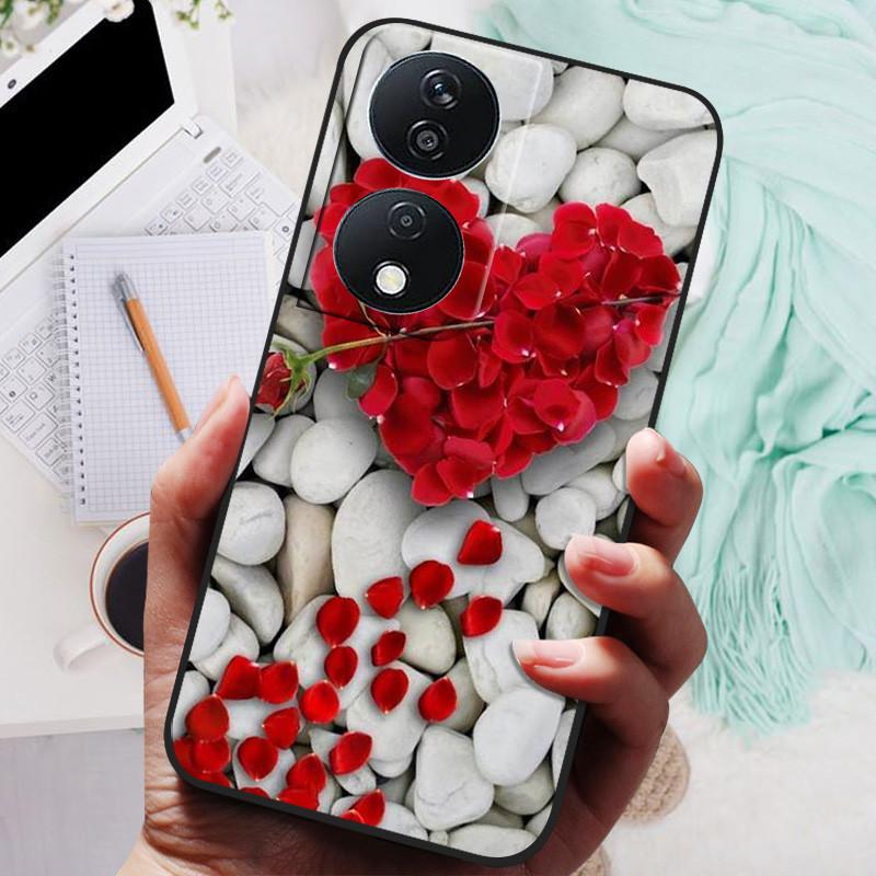 For Honor 90 Smart Case Soft TPU Silicone Phone Covers for Honor 90 Smart Case Honor90 Smart Bumper Shockproof Coque Cover