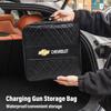 Ladekabel-Aufbewahrungstasche Organizer-Box für Auto-Innenraum Für Chevrolet Spark Captiva Cruze Tracker Epica Nubira Malibu