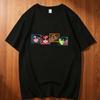Gorillaz cotton tshirt teen Graphic korean clothes harajuku  Gothic top tees Graphic Yk graphic Digital korean clothes Punk