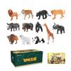 Realistic Animal Figurine Set Educational Miniature Models for Children, Preschoolers,