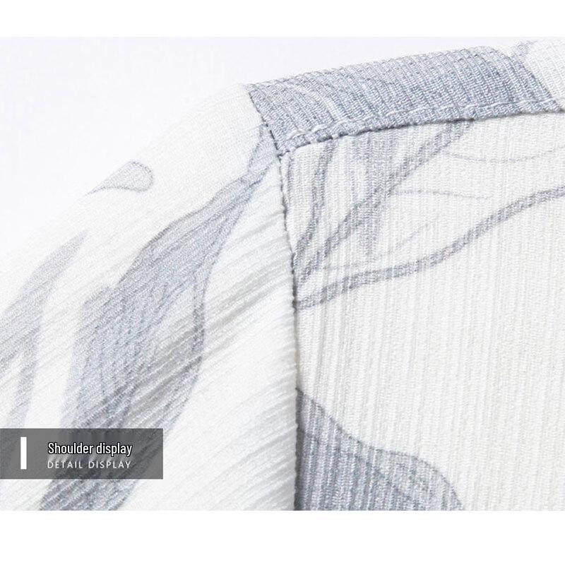 Hengyuanxiang Digital Print Seamless Short Sleeve Shirt