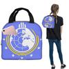 Into Hell Liberty Diving Earth For Super Insulated Lunch Bag for Women Kids Portable Food Boxes Thermal Lunch Box Tote