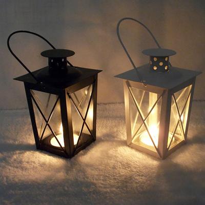 İçi Boş Tutucu Tealight Şamdan Asılı Vintage Retro Dövme