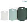 1/3Pcs PP Cutting Board Set, Non-Slip  Chopping Board for Vegetables Fruits Baby Food (Multifunctional)