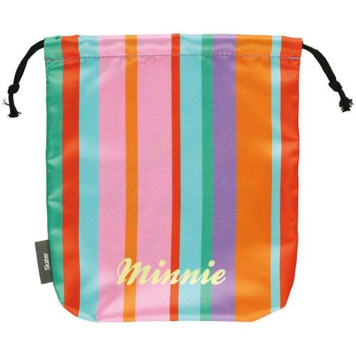 Skater Drawstring Bag, Disney Retro Minnie Mouse, 20cm Wide x 23cm Deep, ZKT1-A