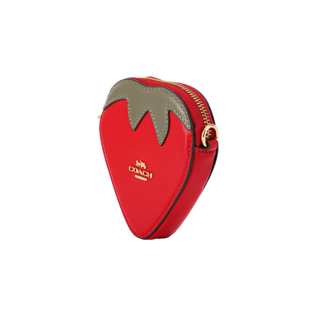 New COACH Leather Shoulder Bag, Crossbody Bag, Wallet Regular Women's Red CI182-IMRGO