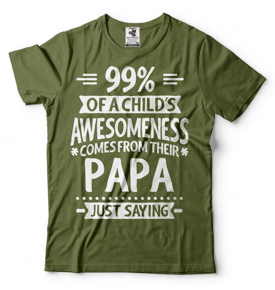 Gift For Papa Fathers Day Shirt Grandpa Birthday Christmas Papa Gifts Father