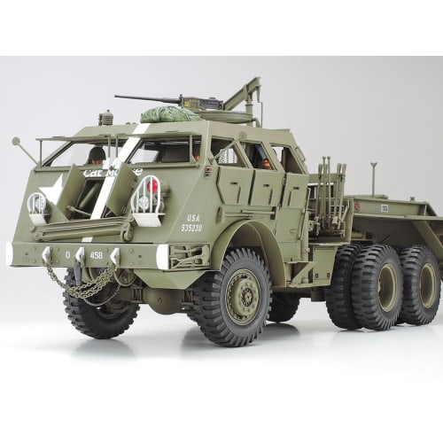 Tamiya 1/35 Military Miniature Series No. 230 U.S. Army 40-Ton Tank Transporter Dragon Wagon Plastic Model 35230 Green