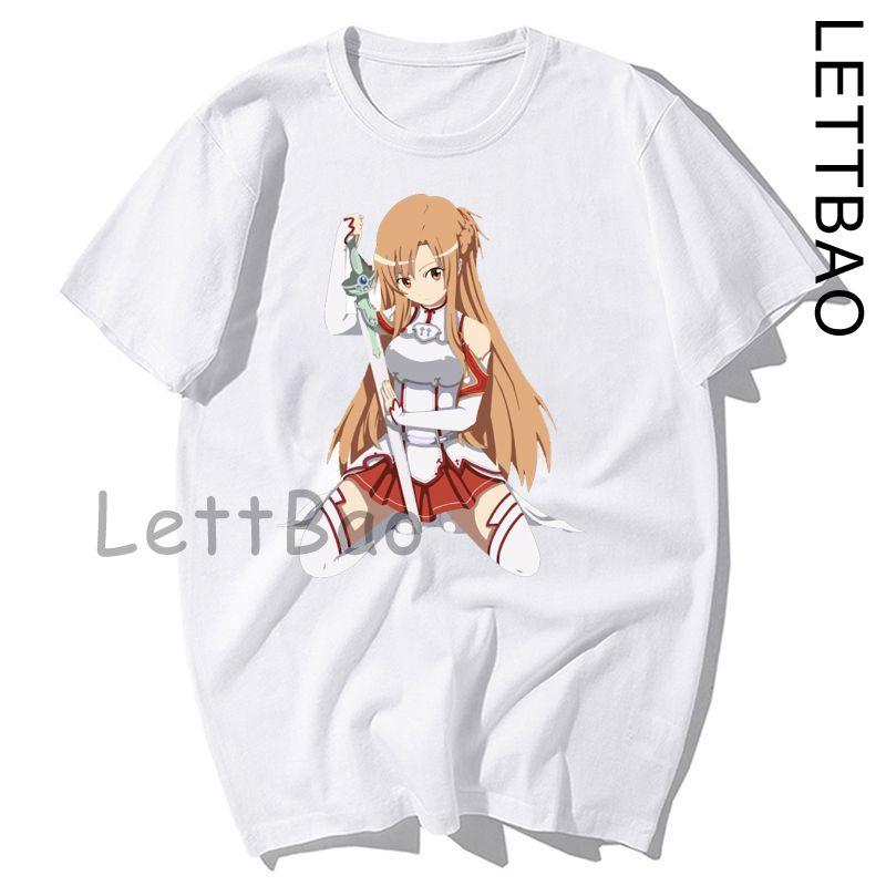 Arrival Sword Art Online T Shirt For Men Japanese Anime T Shirt S 3Xl S