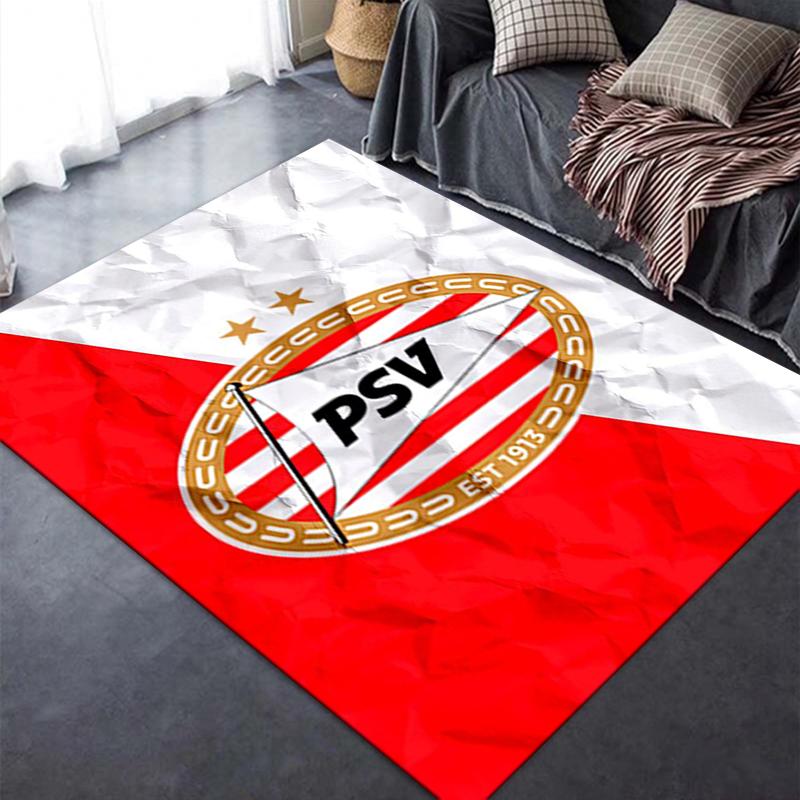 Nuovo Tappeto PSV Eindhoven 2025 per Soggiorno Camera da Letto Casa Decorazione Divano, Tappetino Antiscivolo per Giochi Bambini