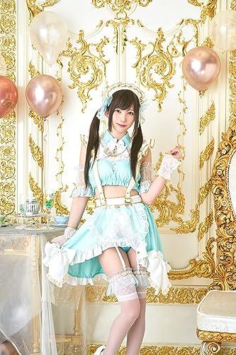 Clearstone X Enako Collaboration Cosplay Halloween Anniversary Maid Separates Women's Green