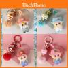 Camping Style Doll Keychain With Cartoon Cute Pendant For Kids And Teens