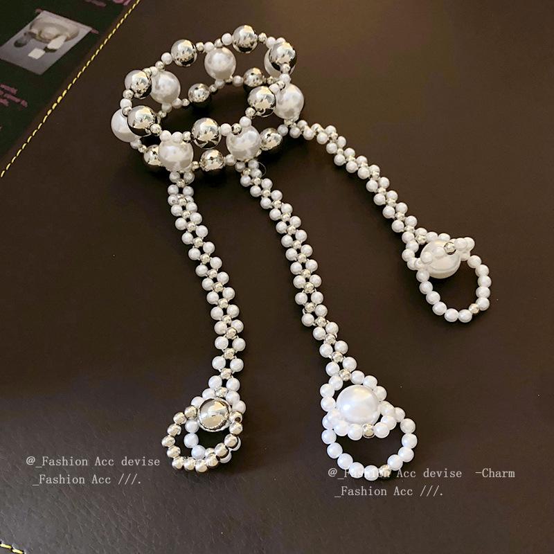 Super Fairy Geometric Pearl Bracelet – Retro Chic Temperament Jewelry for Women