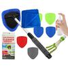 Extendable Windshield Cleaner With Rotating Head And 6 Microfiber Pad For Most Vehicle Type