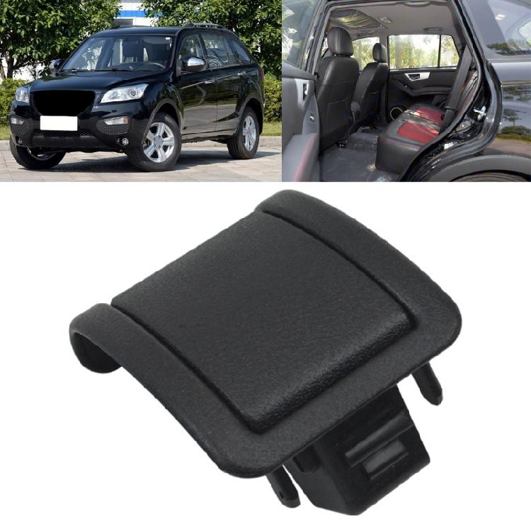 Rear Seat Buckle Hand Adjustment Switches Cover Automotive Accessories Easy Installation Rear Seat Hand Adjuster Covers