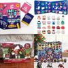 Weihnachts-Adventskalender PVC Handgemachte Dekoration für Feiertagsfeiern
