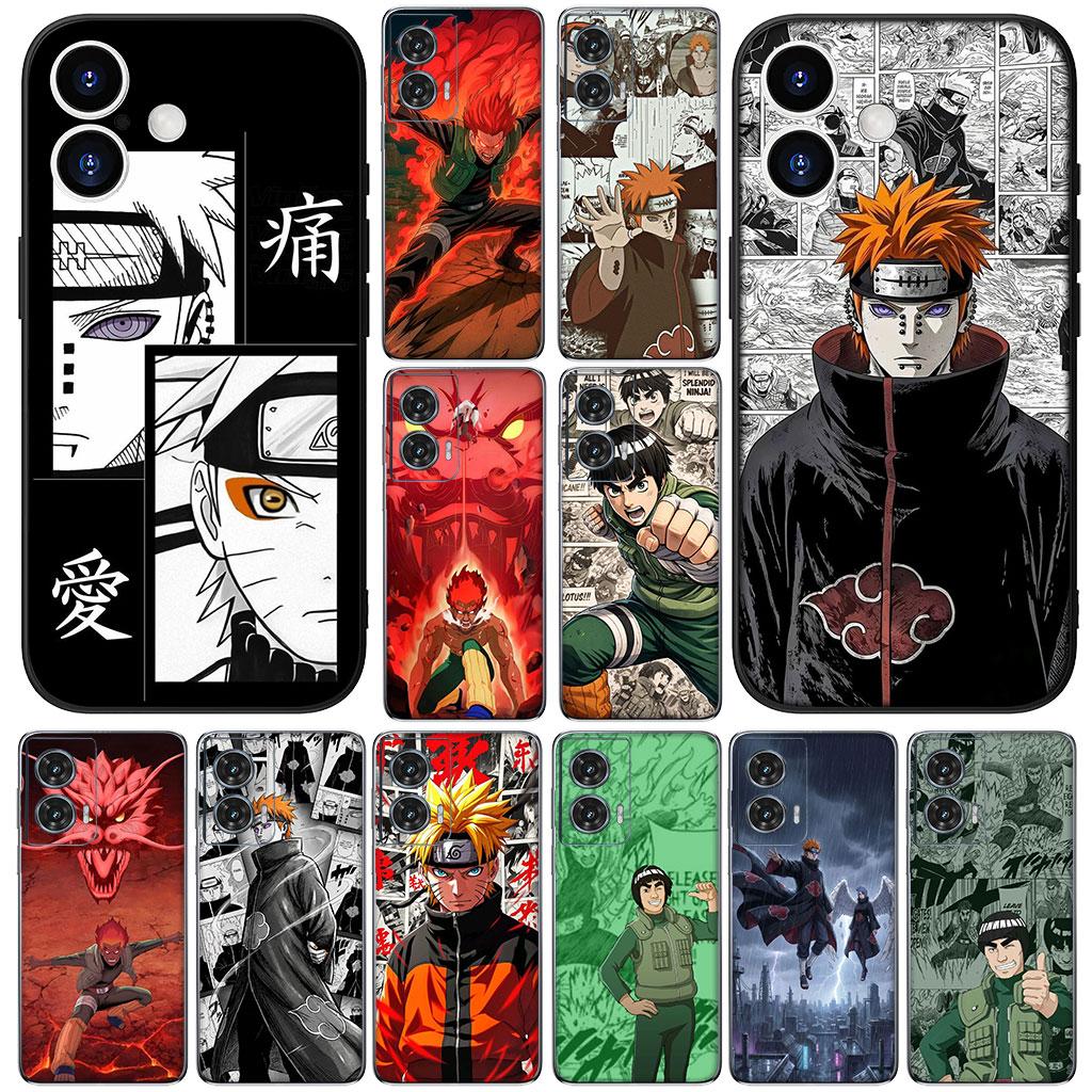 for Motorola Moto G86 G57 G67 G54 G24 G15 Power G13 G14 G34 G35 G45 G60 G53 G55 G64 G75 G72 Case Might Guy Narutos Akatsuki Pain