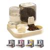 Automatic Pet Feeder Cat Feeder with Water Dispenser 2-in-1 Large Capacity Self Feeding Device for Small Medium Dog Puppy Kitten