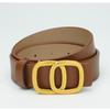 Women's Belt Dress Smooth Buckle Women's Skirt and Decorative Women's Belt Versatile Thin Belt