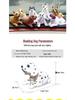 Cute Cartoon Dog Bobblehead Ornament for Car Interior Decoration
