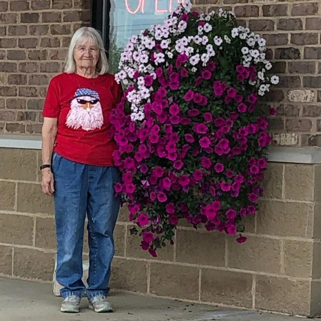 24 Bündel künstliche Prunkwinden, UV-beständige Kunstblumen für den Außenbereich, zum Aufhängen von Blumentöpfen und als Fensterdekoration für drinnen und draußen